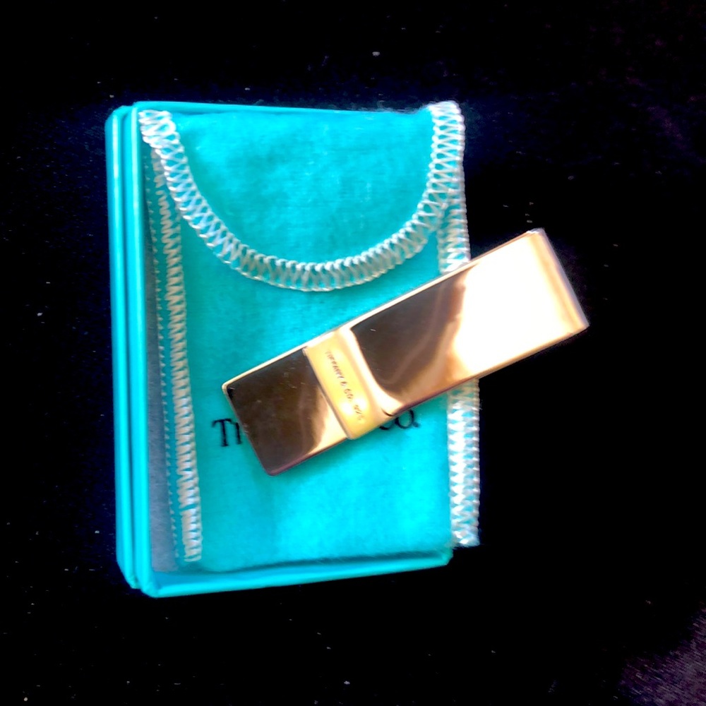 Authentic Tiffany money clip